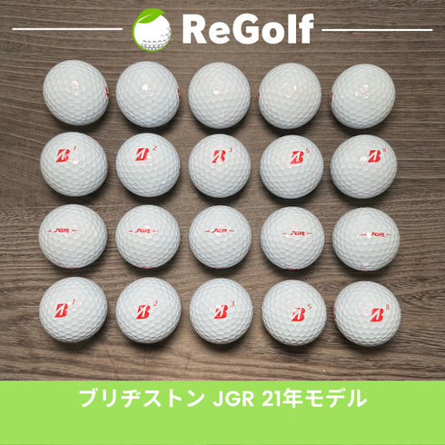 【中古】 ロストボール ブリヂストン ツアーB TOUR B JGR パールピンク 2021年モデル 20球 Bランク ゴルフボール リゴルフ